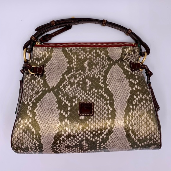 Dooney & Bourke Florentine|✨Gold Leather Satchel - Picture 8 of 8